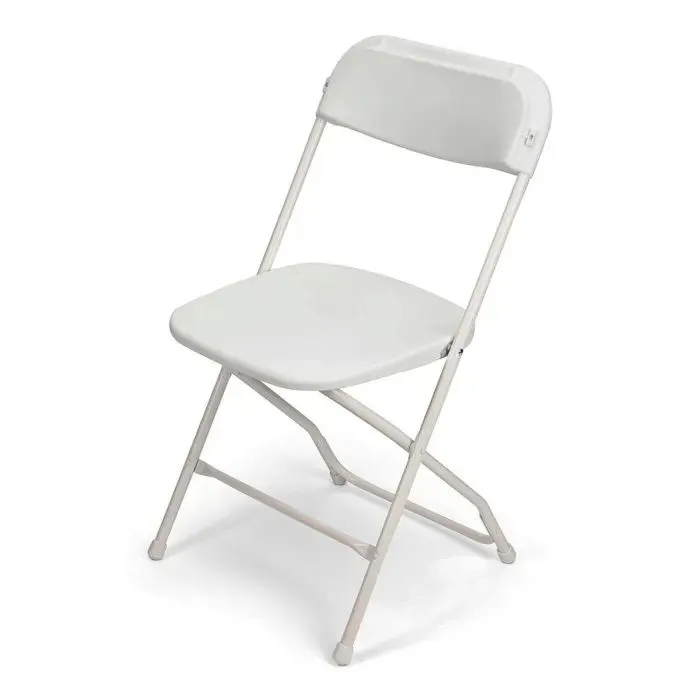 White Garden Folding Chair